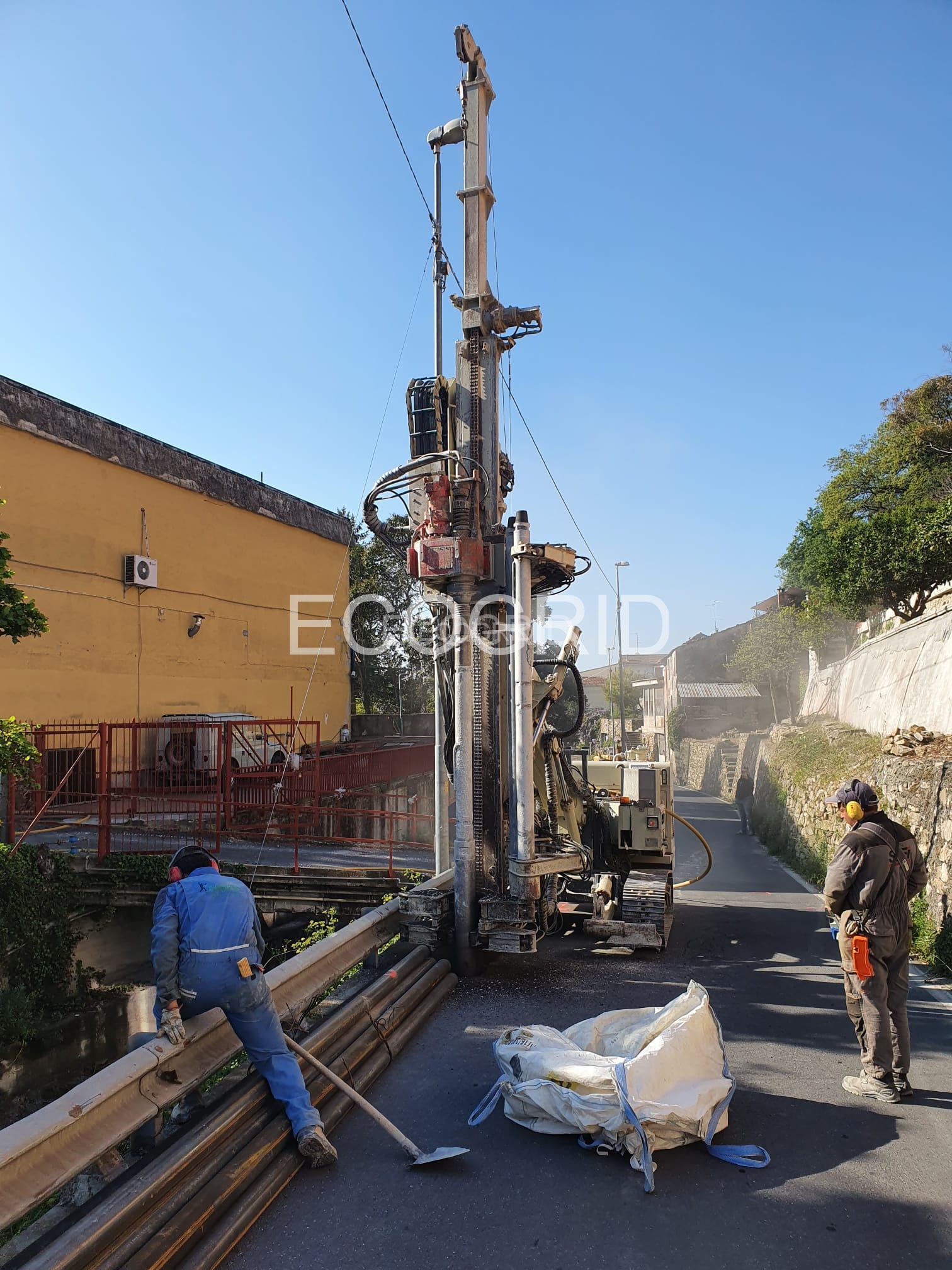 Esecuzione micropali piccolo diametro