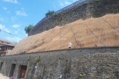 Posa reti geocomposito consolidamento versanti