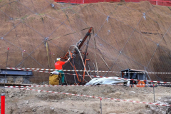Chiodature posa in opera reti geocomposito
